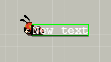 Added a Text object.
