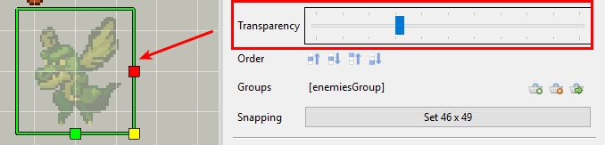 Transparency property.