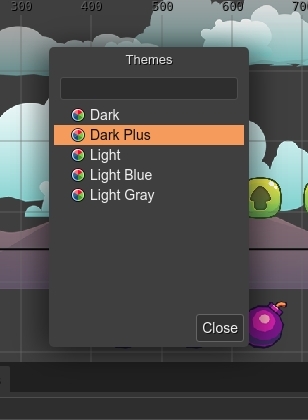 Color themes