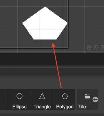 Create a polygon.